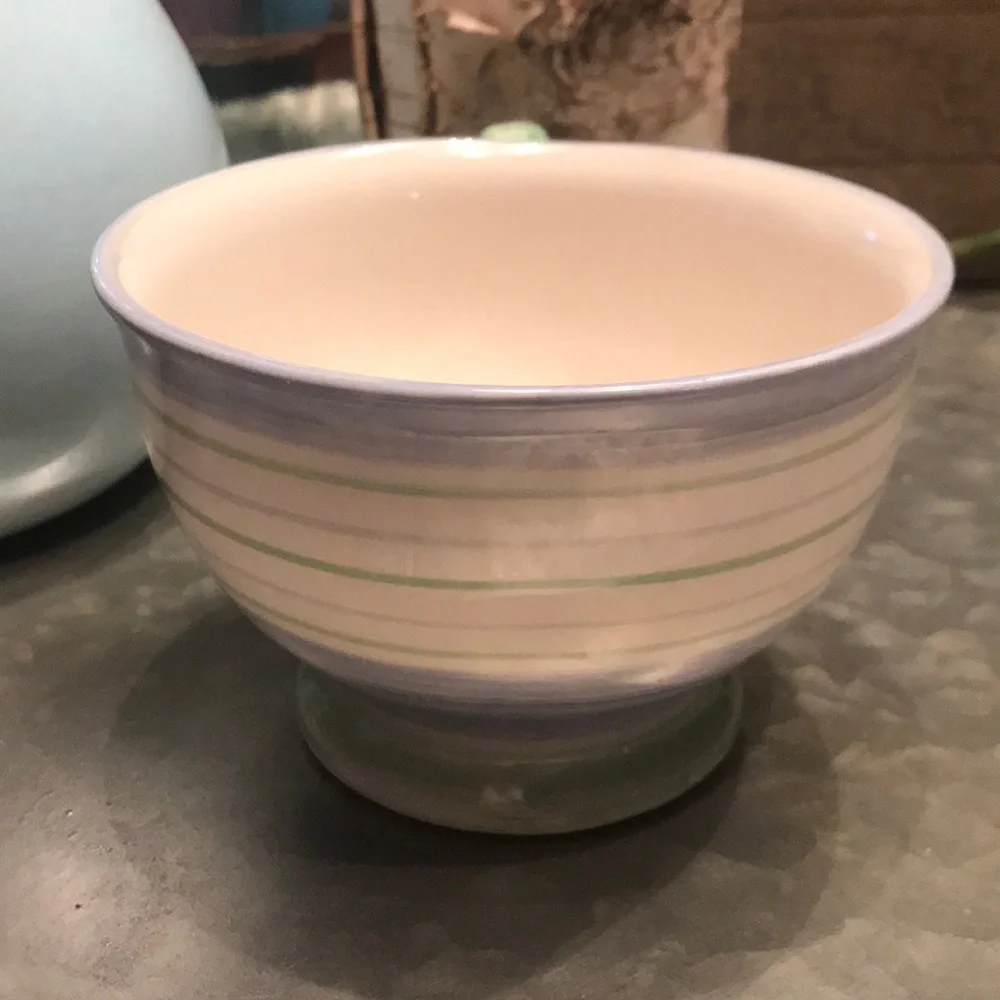 Anthropologie Striped Mug